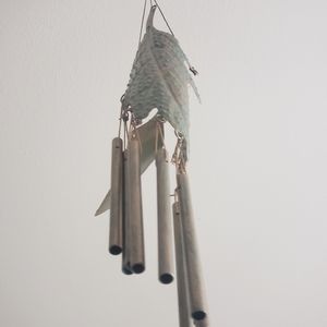 NWT 22in Leaf Swept Windchime